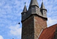 Multicopter über Schloss Spangenberg_10