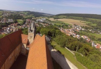 Multicopter über Schloss Spangenberg_14