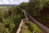 Multicopter über Schloss Spangenberg_18