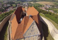 Multicopter über Schloss Spangenberg_1