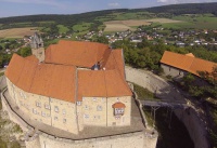 Multicopter über Schloss Spangenberg_26