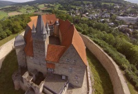 Multicopter über Schloss Spangenberg_27