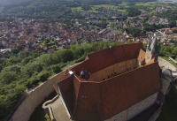 Multicopter über Schloss Spangenberg_2