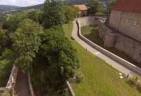 Multicopter über Schloss Spangenberg_30