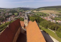 Multicopter über Schloss Spangenberg_32