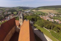 Multicopter über Schloss Spangenberg_37