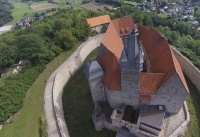 Multicopter über Schloss Spangenberg_43