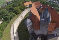 Multicopter über Schloss Spangenberg_47