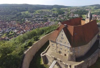 Multicopter über Schloss Spangenberg_51