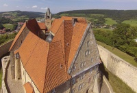 Multicopter über Schloss Spangenberg_5