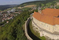 Multicopter über Schloss Spangenberg_7