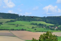 Multicopter über Schloss Spangenberg_9